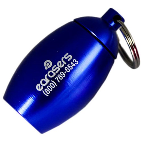 EARasers Musician's HiFi Earplugs w/ Keyring (Small) (Blue Canister)
