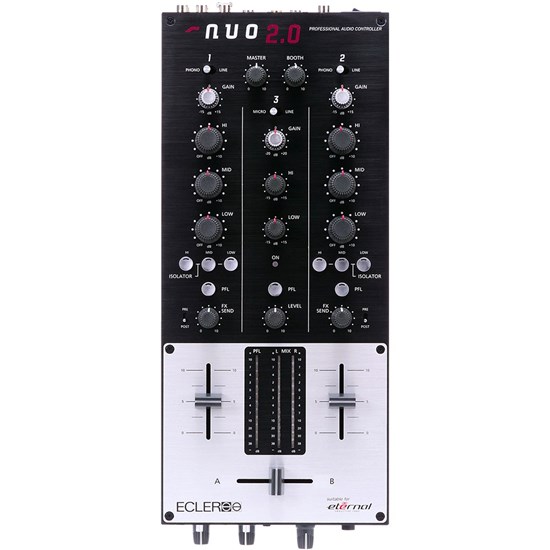 Ecler NUO2.0 Two-Channel Analogue DJ Mixer