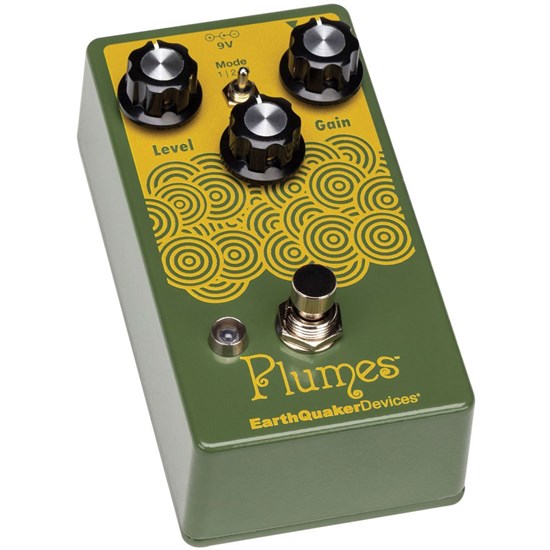 Earthquaker Devices Plumes Small Signal Shredder Overdrive w/ 3 Clipping Voices