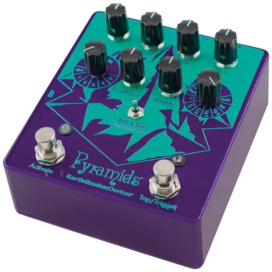 Earthquaker Devices Pyramids Stereo Flanger (including power supply)
