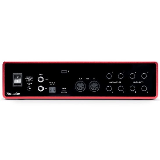 Focusrite Scarlett 18i8 Gen 3 18-in/8-out USB Audio Interface