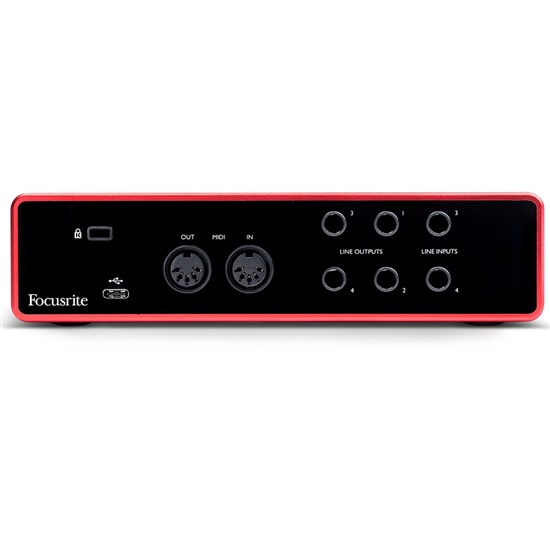 Focusrite Scarlett 4i4 Gen 3 4-in/4-out USB Audio Interface