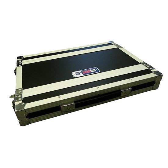 GigGear 1RU Rack Case for effects