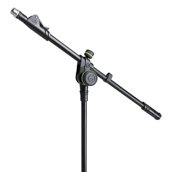 Gravity MS2322B Microphone Stand w/ Round Base & 2 Point Telescoping Boom