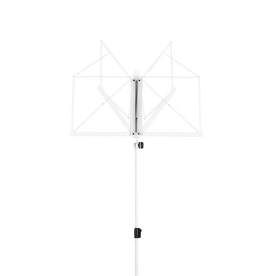 Gravity NS441B Folding Music Stand w/ Carry Bag (White)