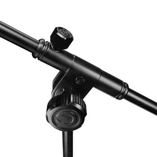 Gravity TMS2222 Short Touring Microphone Stand w/ Round Base & Boom