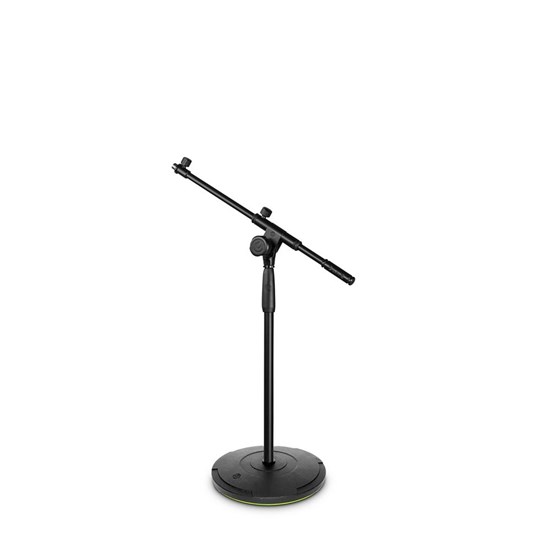 Gravity TMS2222 Short Touring Microphone Stand w/ Round Base & Boom