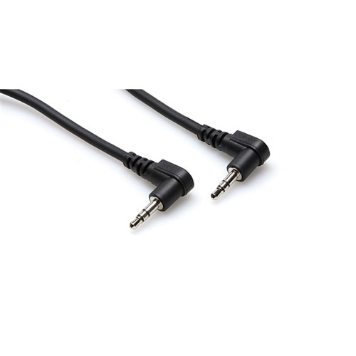 Hosa CMM-100.8RR Right-Angle 3.5mm TRS to Same Stereo Interconnect Cable (8