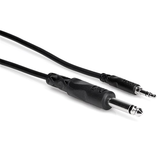 Hosa CPP-103 1/4 TS to 1/4 TS Unbalanced Interconnect Cable 3 Feet 