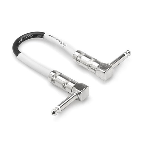 Hosa CPE-118 Right-angle to Same, Guitar Patch Cable, 18