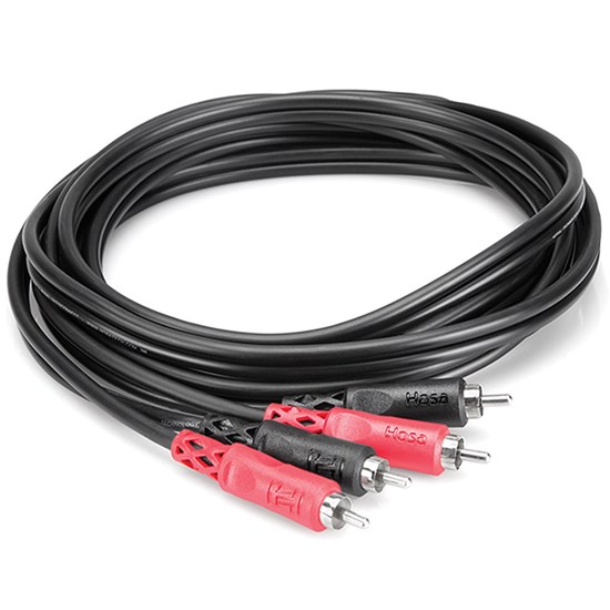 Hosa CRA-201 Dual RCA to Same Stereo Interconnect Cable (1m)