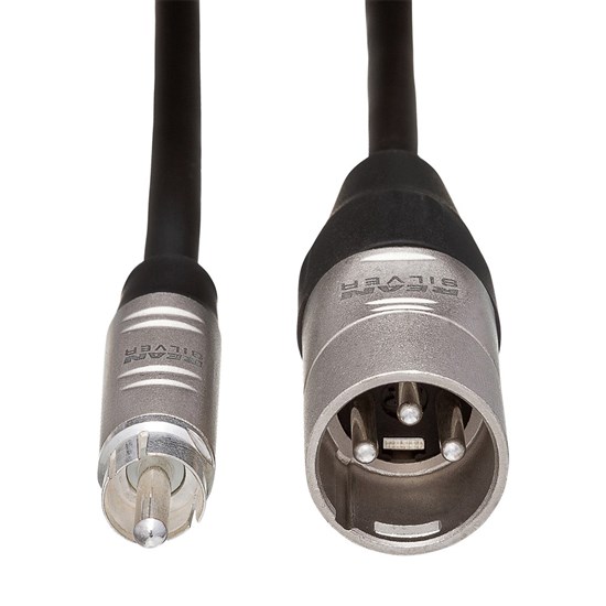 Hosa HRX-015 RCA to XLR(M) Unbalanced Interconnect Cable (15ft)