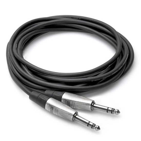 Hosa HSS001.5 Pro Balanced Cable 1/4 TRS to 1/4 TRS - 1.5-foot
