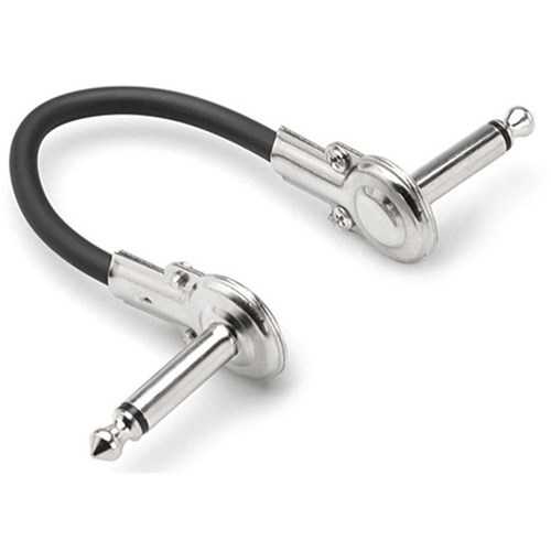 Hosa IRG 100.5 Low-Profile Right-Angle to Same Guitar Patch Cable (6in)