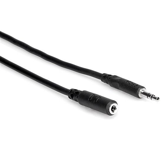 Hosa MHE-105 3.5mm TRS Headphone Extension Cable (5ft)