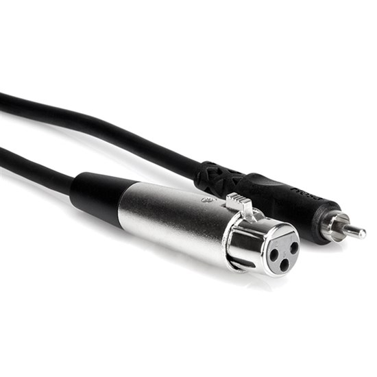 Hosa XRF102 XLR(F) to RCA Unbalanced Interconnect Cable (2ft)