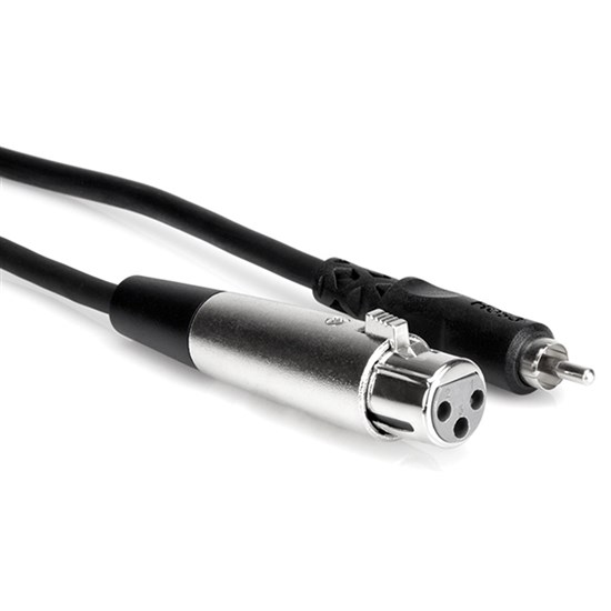 Hosa XRF110 XLR(F) to RCA Unbalanced Interconnect Cable (10ft)