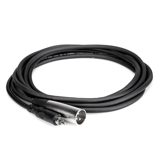 Hosa XRM-120 RCA to XLR(M) Unbalanced Interconnect Cable (20ft)