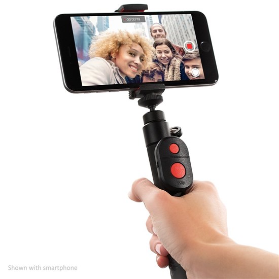 IK Multimedia iKlip Go Professional Selfie Stick w/ Bluetooth Shutter