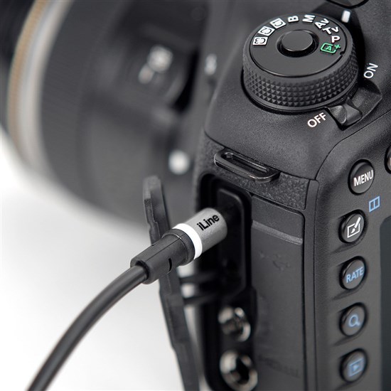 IK Multimedia iLine Camera Adapter Cable (for Connecting DSLR/GoPro to iRig Products)
