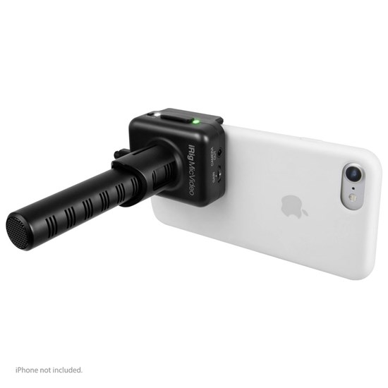 IK Multimedia iRig Mic Video Universal Digital Shotgun Mic for Android, iOS & DSLR Camera