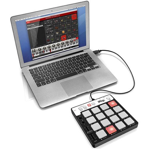 IK Multimedia iRig Pads MIDI Pad Controller For iOS & USB