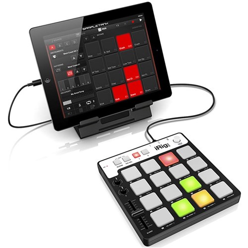IK Multimedia iRig Pads MIDI Pad Controller For iOS & USB