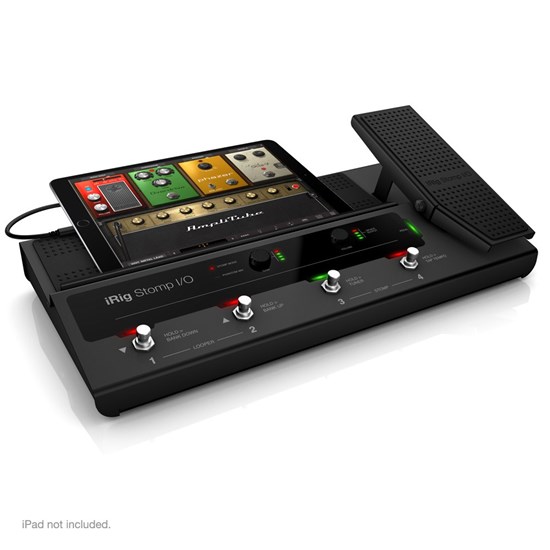 IK Multimedia iRig Stomp USB Pedalboard Controller & Audio Interface for iOS/Mac/PC