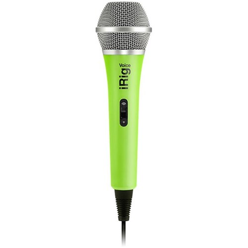 IK Multimedia iRig Voice Handheld Microphone (Green)