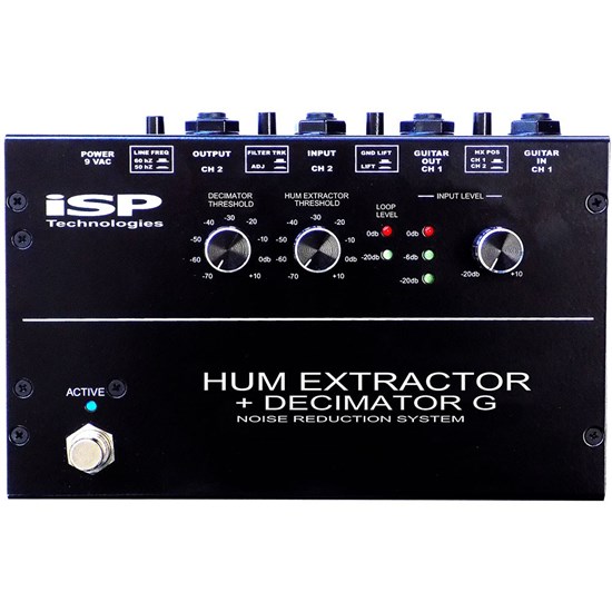 ISP Technologies Hum Extractor Plus Decimator Guitar Pedal