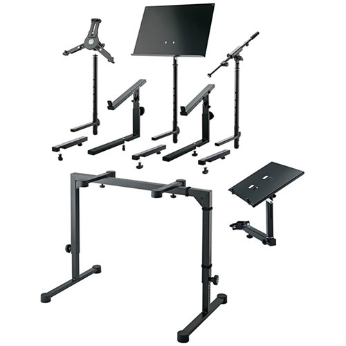 Konig & Meyer 18810 Omega Table-Style Keyboard Stand (Black)
