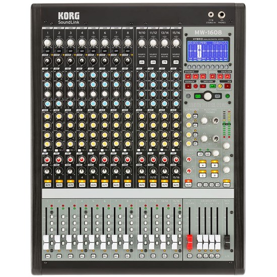 Korg SoundLink MW1608 16-Ch Hybrid Analog/Digital Mixer