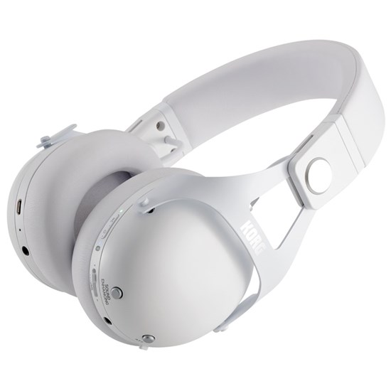 Korg NCQ1 Smart Noise Cancelling DJ Headphones (White)