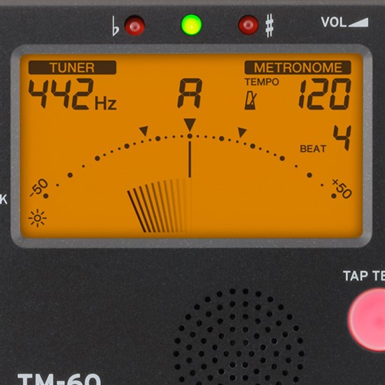 Korg TM-60 Combo Tuner Metronome (Black)
