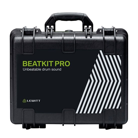 Lewitt Beatkit Pro 7 Piece Drum Microphone Kit w/ Mounts & Windscreens