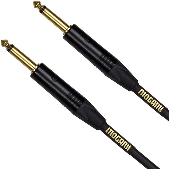 Mogami Gold Instrument Cable TS - TS (10ft)