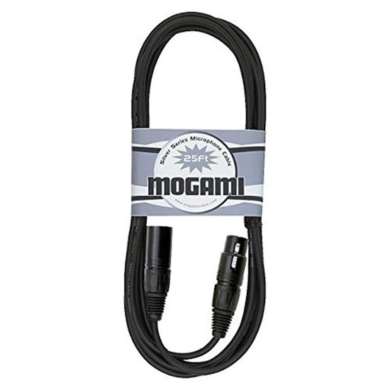 Mogami Silver Studio XLR - XLR Mic Cable 25' Foot