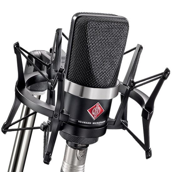 Neumann TLM102 Large Diaphragm Condenser Microphone Studio Set (Black)