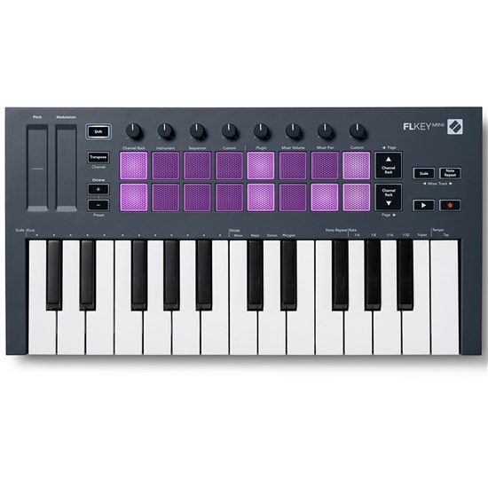 Novation FLkey Mini Compact 25-Key MIDI Keyboard for FL Studio Integration  | MIDI Keyboards - Store DJ