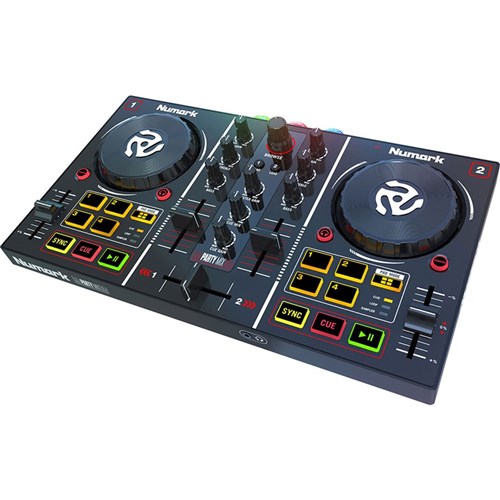 Numark Party Mix DJ Control System w/ Built-In Light Show