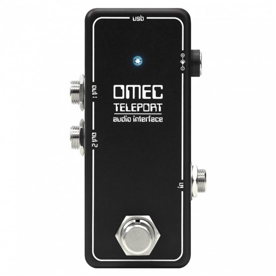 Orange Omec Teleport Audio Interface Pedal for the Studio & Gig