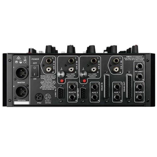 Play Differently Model 1.4 4-Channel Professional Performance Analogue DJ Mixer