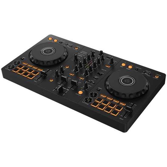 Pioneer DDJFLX4 2-Channel DJ Controller for Rekordbox & Serato DJ (Black)