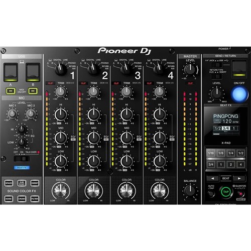 Pioneer DJM900NXS2 NEXUS 2 DJ Mixer (Black)