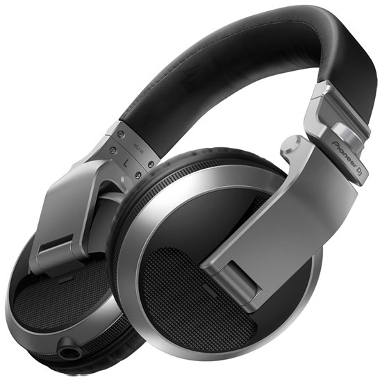 Pioneer HDJX5 Over-Ear DJ Headphones (Silver)