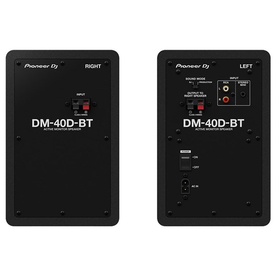 Pioneer DDJ200 2-Ch Rekordbox DJ Controller Pack w/ DM40DBT Bluetooth Monitors (Black)
