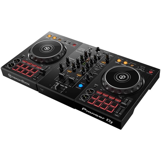 Pioneer DDJ400 2-Ch Rekordbox DJ Controller Pack w/ DM40 Monitors & In-Ear Headphones