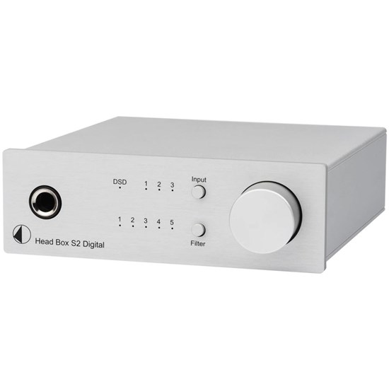 Pro-Ject Head Box S2 Digital Headphone Amplifier (Silver)