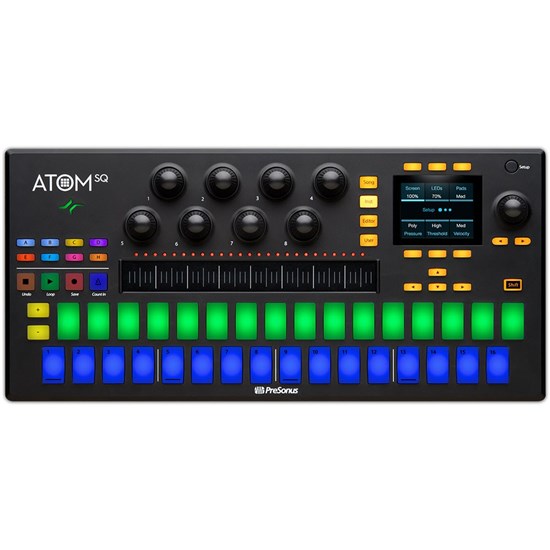 PreSonus Atom SQ Hybrid MIDI Keyboard/Pad Performance & Production Controller