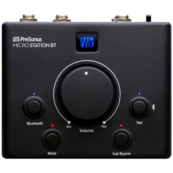 PreSonus MicroStation BT 2.1 Compact Desktop Monitor Controller w/ Bluetooth